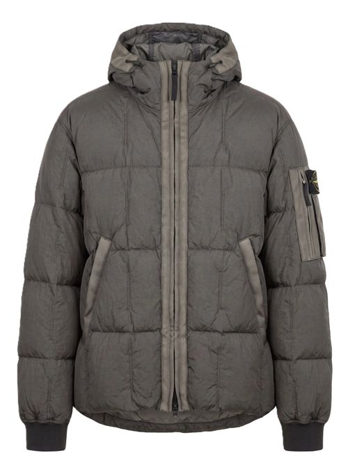 Giacca Garment Dyed Crinkle Reps Stone Island | L2S15 4100034 S0A23V0062  LEAD GREY
